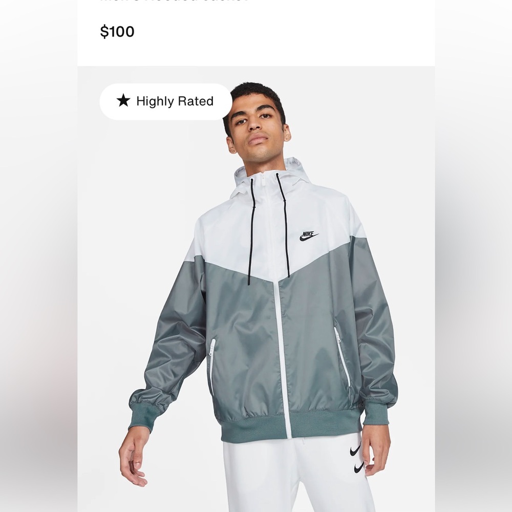 Men’s Nike wind breaker
